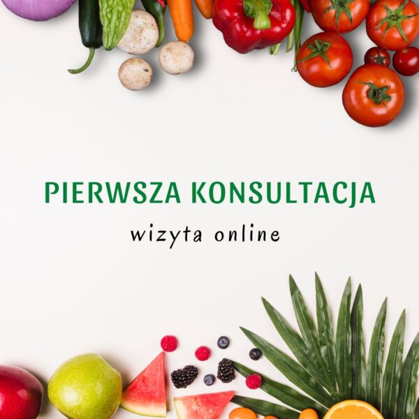 Pierwsza konsultacja (wizyta online)